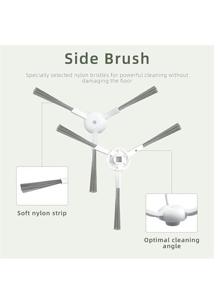 L10S Ultra L10 Robot Süpürge Aksesuarları, Ana Fırça, Toz Torbaları Için Uyumlu Yedek Parçalar (Yurt Dışından) fırsatları