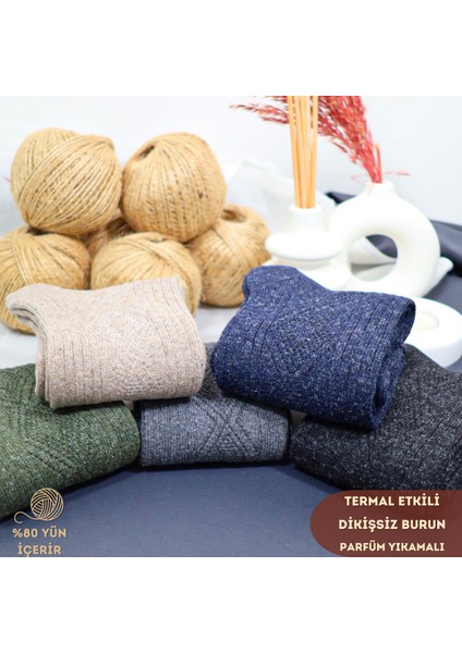 Kadın Kışlık Lambswool Kadınlar Için Termal Etkili Dikişsiz Yün Çorap modelleri