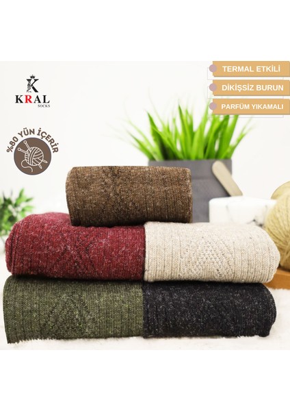 Kadın Kışlık Lambswool Kadınlar Için Termal Etkili Dikişsiz Yün Çorap modelleri