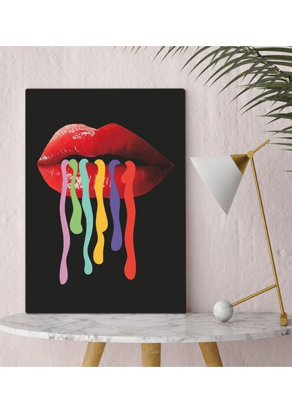 Fantastic Tasarımlı Kanvas Tablo-59 30X50CM Ev Dekorasyonu, Ev Hediyesi