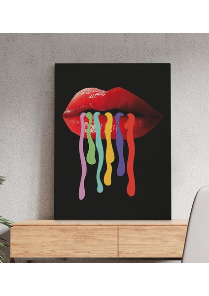 Fantastic Tasarımlı Kanvas Tablo-59 50X70CM Ev Dekorasyonu, Ev Hediyesi