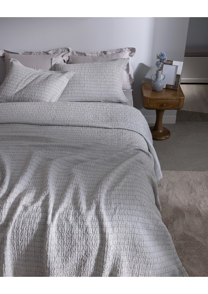 Petite Çift Kişilik Yatak Örtüsü - Gri fiyatları