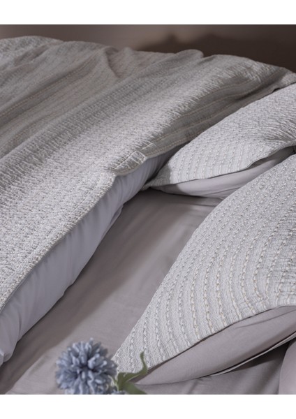 Petite Çift Kişilik Yatak Örtüsü - Gri indirimleri