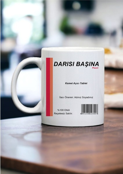 Porselen Hemşire, Doktor, Eczacı Darısı Başına Ilaç Kupa Kahve Bardak Komik Hediyelik modelleri