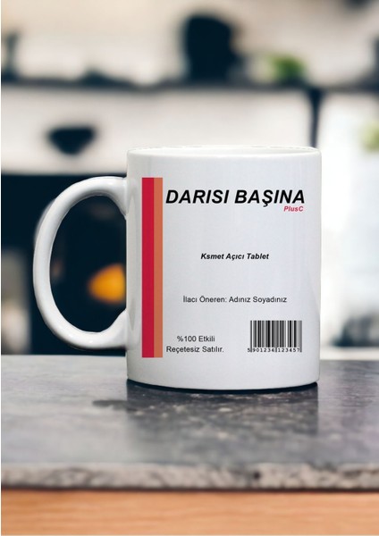 Porselen Hemşire, Doktor, Eczacı Darısı Başına Ilaç Kupa Kahve Bardak Komik Hediyelik fırsatları