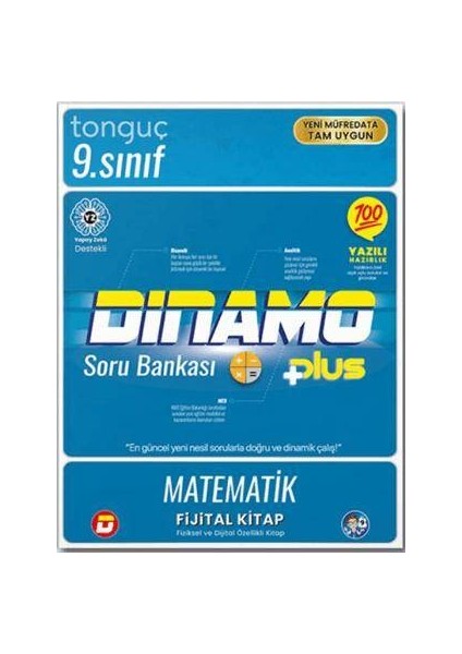 Tonguç 9.sınıf Matematik Dinamo Soru Bankası +Plus
