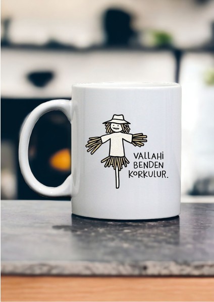 Vallahi Benden Korkulur Kupa Kahve Bardak