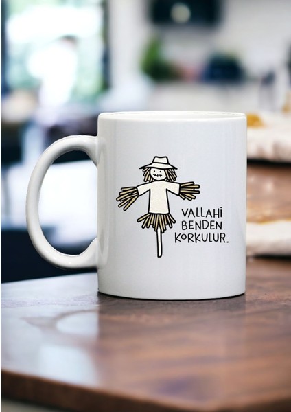 Vallahi Benden Korkulur Kupa Kahve Bardak