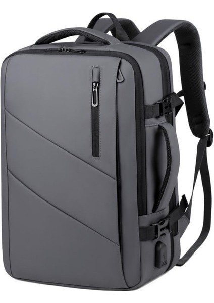 Dayanıklı Taşıma Sırt Çantası, Erkekler Kadınlar Için Seyahat Sırt Çantası, Büyük Su Geçirmez Iş Iş Yürüyüşü Günlük Sırt Çantası, 16 "dizüstü Bilgisayara Uyuyor (Yurt Dışından)