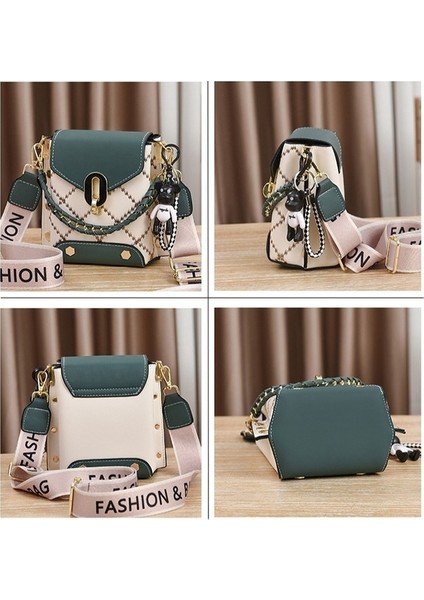 Kadın Moda Omuz Çantası Mini Messenger Çantası Telefon Çantası (Yurt Dışından)