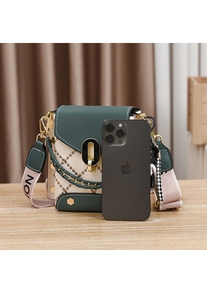 Kadın Moda Omuz Çantası Mini Messenger Çantası Telefon Çantası (Yurt Dışından)