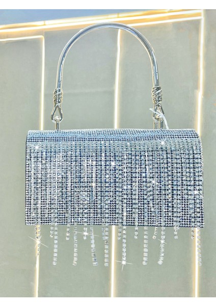 Kadın Parlak Püsküllü Çapraz Askılı Çanta (Yurt Dışından) fiyatları