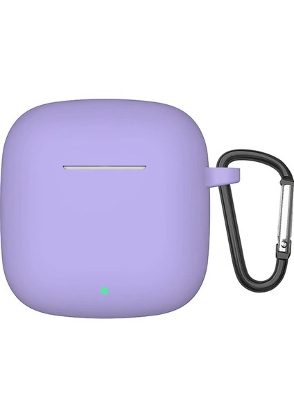 Huawei Freebuds Se 3 Kılıf Askılı Mat Silikon Lila