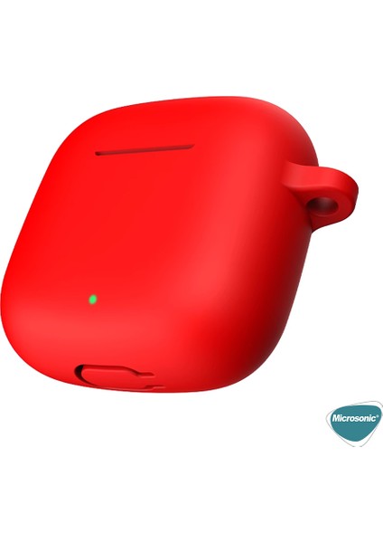 Huawei Freebuds Se 3 Kılıf Askılı Mat Silikon Lila