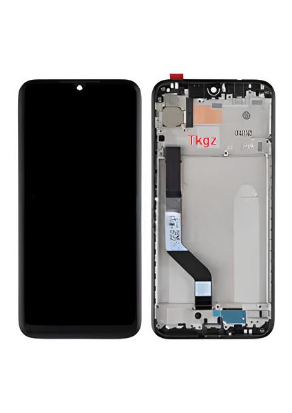 Xiaomi Redmi Note 7 LCD Ekran Dokunmatik Orijinal Kalite Çıtalı Siyah