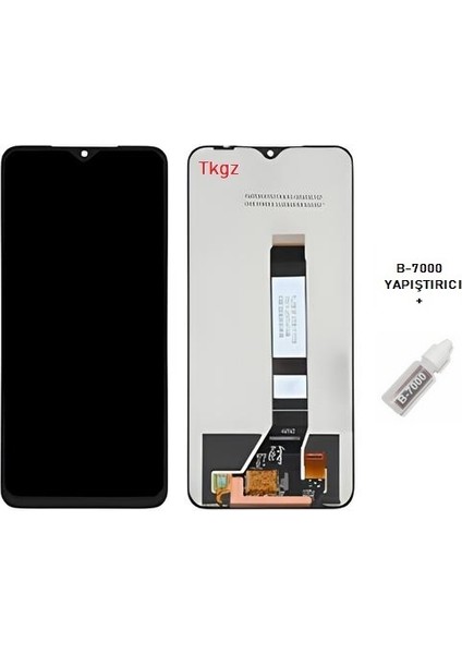 Tkgz - Xiaomi POCO M3 Lcd Ekran Dokunmatik -A- Kalite + B-7000