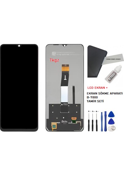 Xiaomi Redmi 12C LCD Ekran Dokunmatik B-7000 - Tamir Seti
