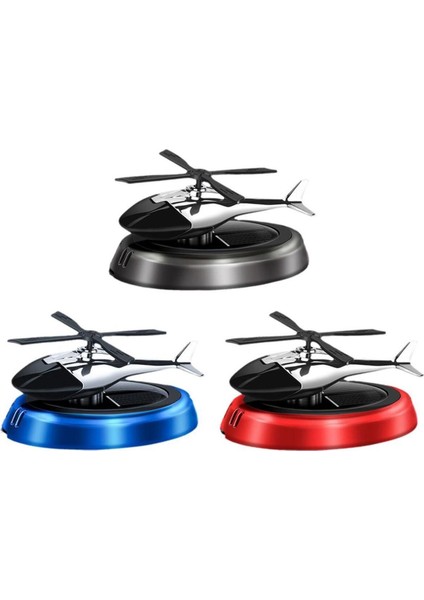 Güneş Enerjili Helikopter Araba Koku Difüzörü Kırmızı modelleri