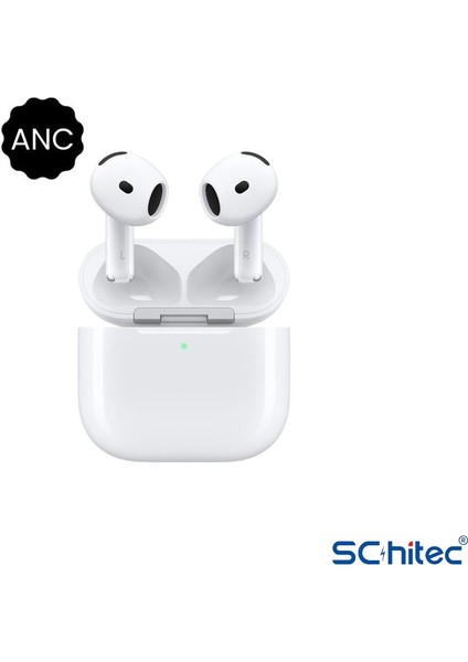 Anc Air 4 Pro Dokunmatik Bluetooth 5.3 Kablosuz Kulaklık Kablosuz Şarj Özellikli Type-C Girişli