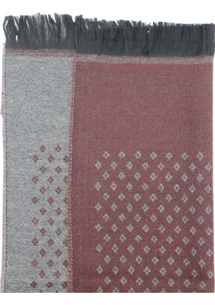 Bordo Desenli Kaşkol 1067245104_900 fırsatları