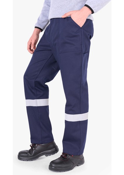 Reflektörlü Gabardin Iş Pantolonu