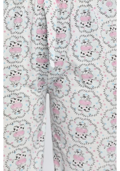 Baskılı Kadın Pijama Altı