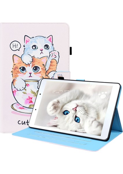 Samsung Galaxy Tab Için A.8.0 2019 Sm-T290 / Sm-T295 Case Cat Brothers (Yurt Dışından)