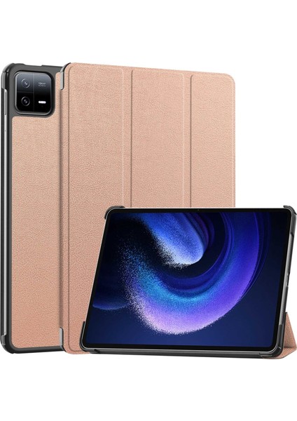 Xiaomi Pad 6/6 Pro Için Deri Akıllı Tablet Kılıfı (Yurt Dışından)