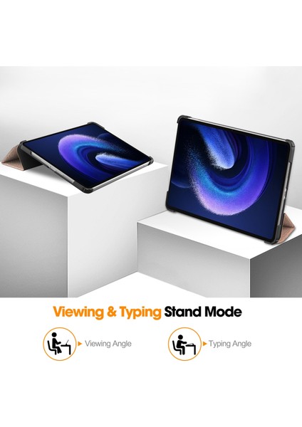 Xiaomi Pad 6/6 Pro Için Deri Akıllı Tablet Kılıfı (Yurt Dışından) modelleri