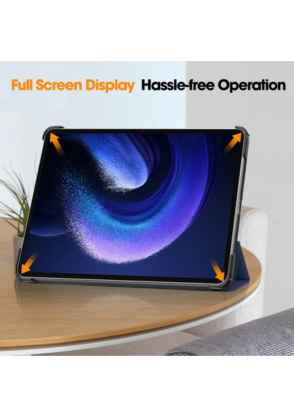 Xiaomi Pad 6/6 Pro Için Deri Akıllı Tablet Kılıfı (Yurt Dışından)