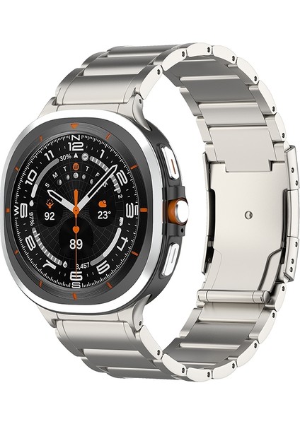 Samsung Galaxy Watch Ultra 47Mm Için Titanyum Ste Kayış (Yurt Dışından)