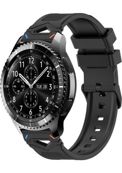 Samsung Galaxy Watch 22Mm Için Noktalı Silikon Watch Band (Yurt Dışından)