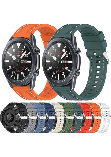 Samsung Galaxy Watch3 45Mm Için Silikon Saat Bandı (Yurt Dışından) indirimleri