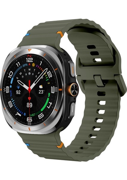 Samsung Galaxy Watch Ultra 47Mm Için Silikon Saat Kayışı (Yurt Dışından)