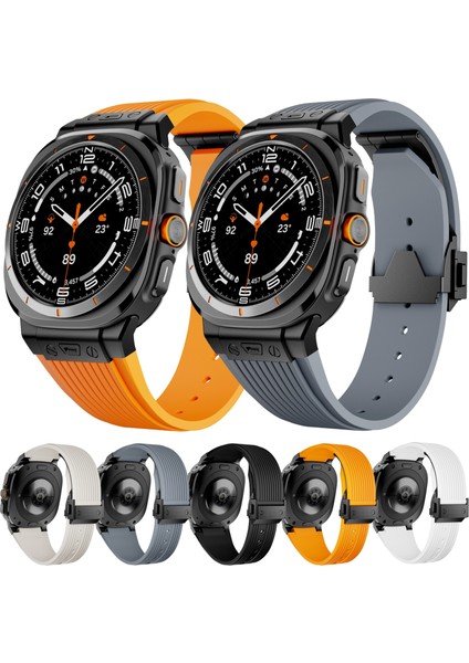 Samsung Galaxy Watch Ultra 47Mm Için Silikon Saat Kayışı (Yurt Dışından) fiyatları
