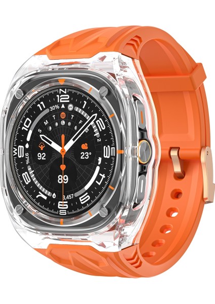 Samsung Galaxy Watch Ultra 47Mm Için Pc Hibrit Tpu Kılıf Askısı (Yurt Dışından)