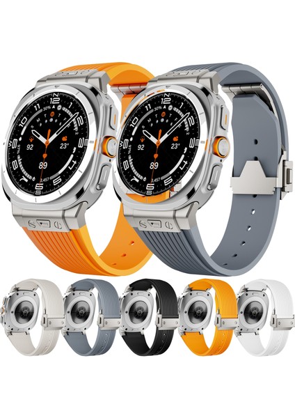 Samsung Galaxy Watch Ultra 47Mm Için Silikon Saat Kayışı (Yurt Dışından) fiyatları
