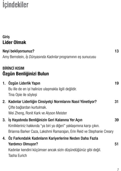 İş Dünyasında Kadın Lider Olmak / Hbr İş’te Kadın / İlham Verici Diyaloglar, Birlikte İlerlemek