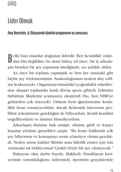 İş Dünyasında Kadın Lider Olmak / Hbr İş’te Kadın / İlham Verici Diyaloglar, Birlikte İlerlemek