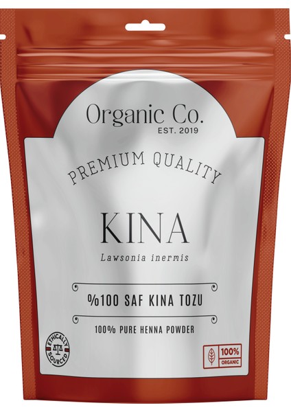 Organic Co % 100 Doğal Saç Kınası 100GR Kına