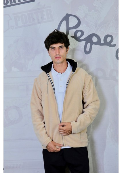 Clementie Hem Yelek Hem Mont 2'si Bir Arada Polar Karamel