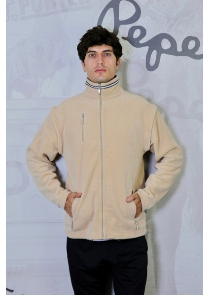 Clementie Hem Yelek Hem Mont 2'si Bir Arada Polar Karamel modelleri