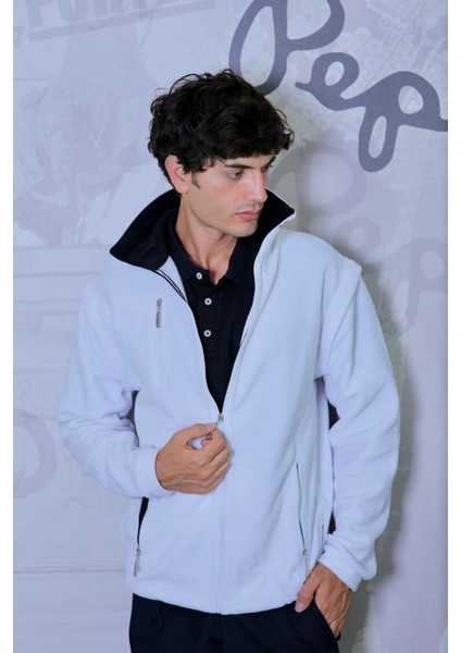 Clementie Hem Yelek Hem Mont 2'si Bir Arada Polar Beyaz fiyatları