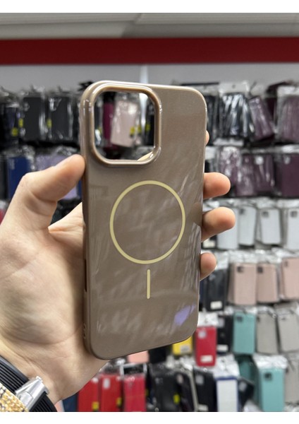 Apple iPhone 16 Pro Uyumlu Premium Özel Seri Magsafe Think Kılıf