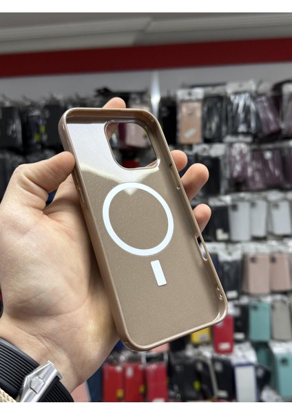 Apple iPhone 16 Pro Uyumlu Premium Özel Seri Magsafe Think Kılıf
