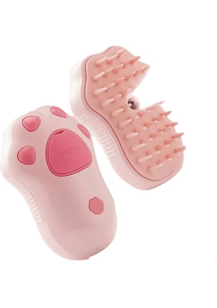 3'Ü 1 Arada Pet Fırça Kedi Buhar Fırçası Tarak Köpek Fırçası Elektrikli Sprey Kedi Saç Fırçaları Masaj Pet Bakım Tüy Alma Tarakları (Yurt Dışından)