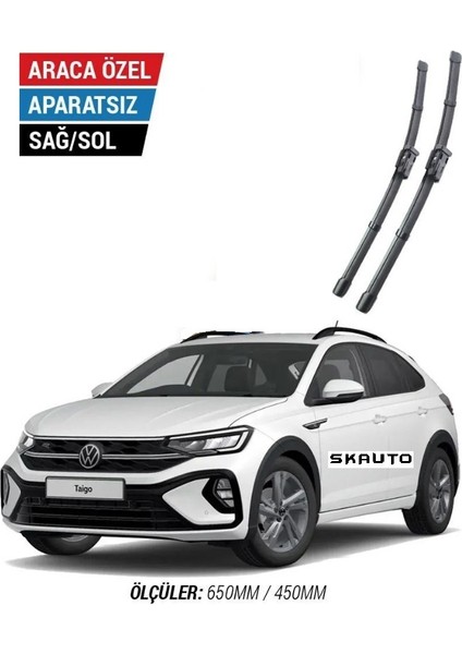 Volkswagen Taigo Ön Cam Muz Silecek Takımı (2022-2024)