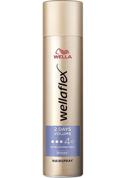 Wellaflex 2 Days Volume Extra Strong Hold Saç Spreyi 250ml