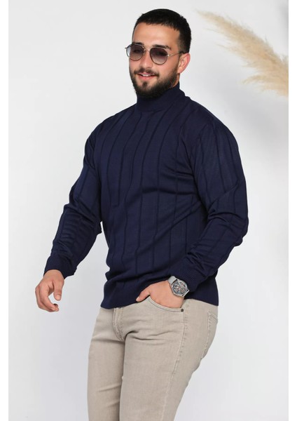 Erkek Yarım Balıkçı Triko Kazak fiyatları