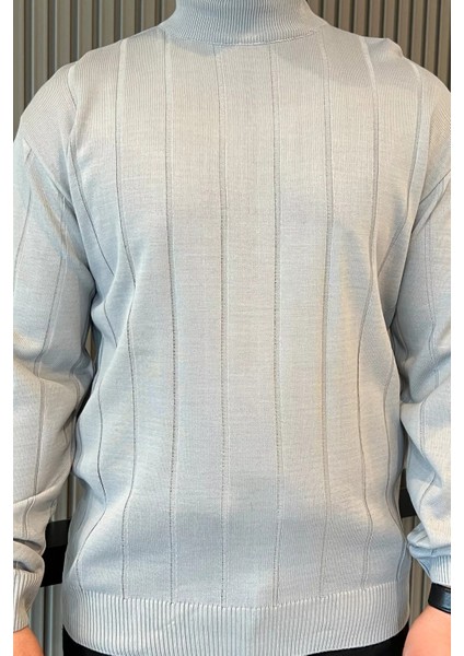 Erkek Yarım Balıkçı Triko Kazak fırsatları